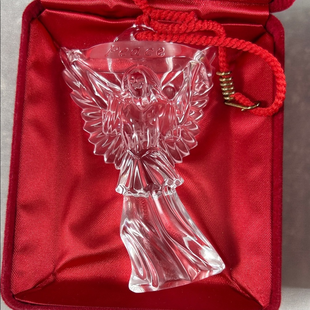 Waterford Crystal The Millennium Angels Ornament - “Peace”